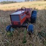 780 Fiat Tractor (Fiat Red) 1/16 - Tough Metal Toys - Image 2