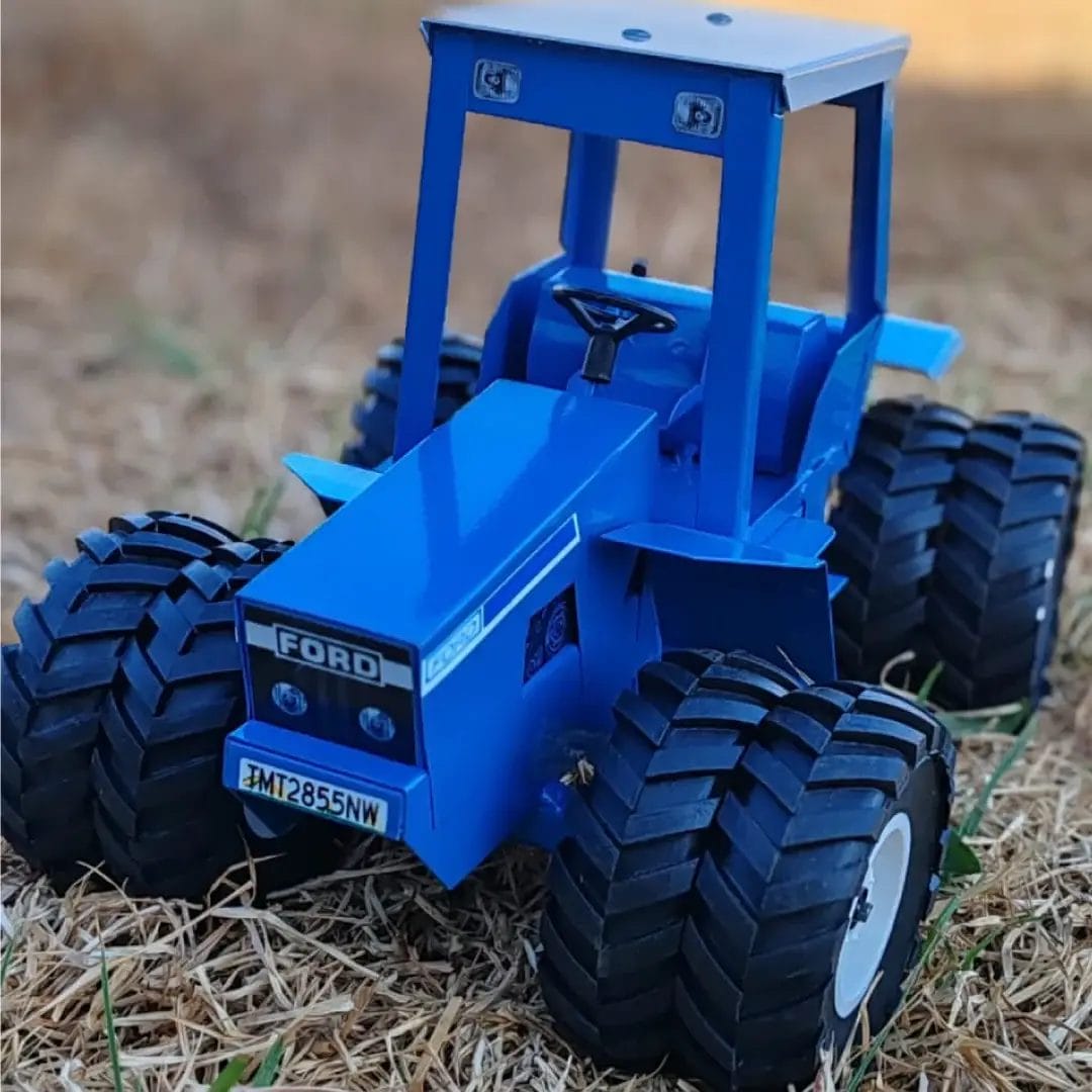 Ford Articulated Tractor 1/16 (Light Blue) - Tough Metal Toys
