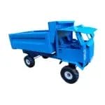 Tipper Truck 1/16 (Light Blue) - Tough Metal Toys - Image 4