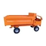 Tipper Truck 1/16 (Orange) - Tough Metal Toys - Image 4