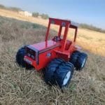 Ferguson Articulated Tractor 1/16 (Red) - Tough Metal Toys